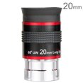 thumbnail image 1 of Ocular telescopio astronómico 1.25 pulgadas 68 grados Ocular monocular gran angular con protector de goma, 20 mm Scienceny  OD000327-04B, 1 of 7