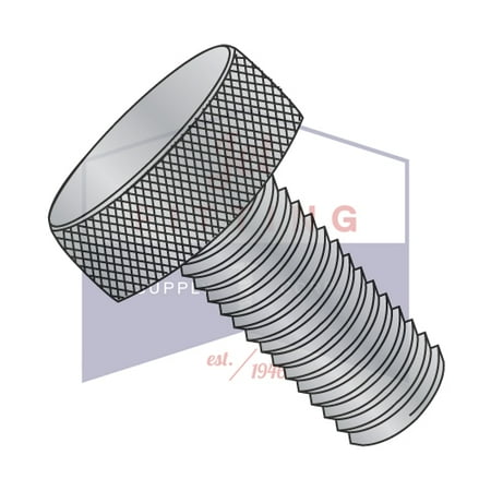 

8-32 x 7/16 Knurled Thumb Screws | Aluminum (Quantity: 100)