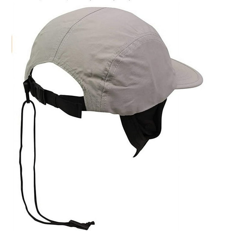 FCS Essential Surf Cap Hat - Light Grey 