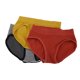thumbnail image 5 of Conjunto de 6 bragas sin costuras para mujer con estampado de letras, ropa interior transpirable de alta elasticidad, L, 6 colores, 5 of 15
