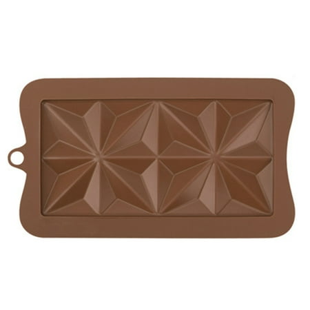 

Farfi Chocolate Mold Block Dots Design Heat-Resistant Silicone Candy Biscuit Mould Pan for Kitchen (Type 12)
