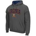 thumbnail image 2 of Men's Colosseum Charcoal Virginia Cavaliers Arch & Logo 3.0 Pullover Hoodie, 2 of 3