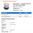 thumbnail image 2 of Blower Motor 1 - Compatible with 2013 - 2017 Nissan Sentra Sedan 2014 2015 2016, 2 of 2