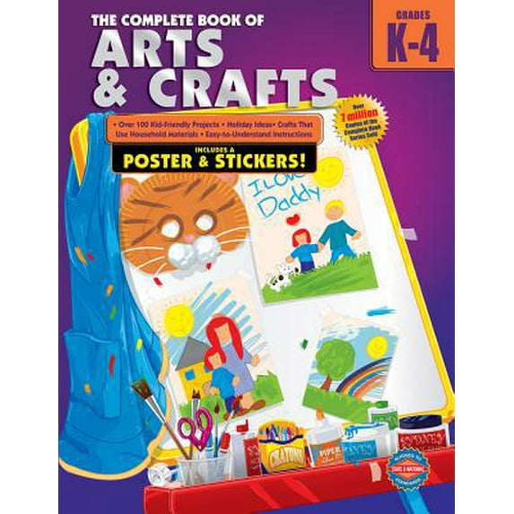 Pre-Owned Complete Book of: The Complete Book of Arts and Crafts, Grades K - 4 (Paperback)