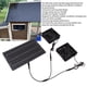 thumbnail image 4 of Ventilador solar para invernadero ventilador de escape dual con energía solar respetuoso con el medio ambiente silicio monocristalino ABS de 10 W para casas de mascotas ANGGREK Otros, 4 of 8