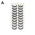 thumbnail image 7 of 10 Pairs Natural Soft False Eyelashes Lightweight Easy To Apply Reusable, 7 of 7