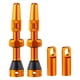 thumbnail image 3 of 1 Par Válvula Presta para Bicicleta Carretera CNC Aluminio 40mm Neumático Sin Cámara () Naranja, 3 of 4