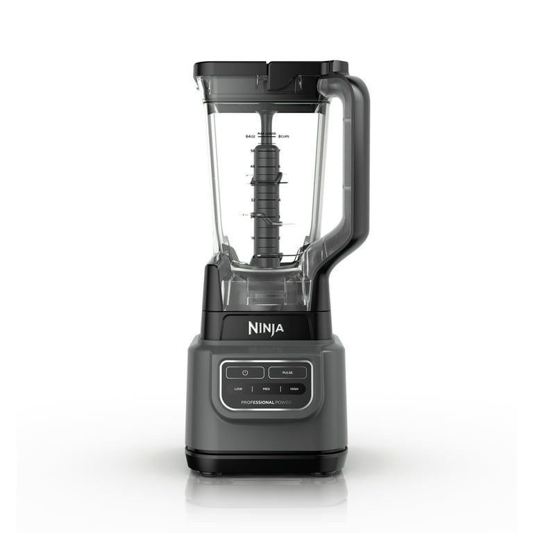 Ninja Classic Blender, 1000 Watts, Low, Medium, High Speeds, 72 Oz. Pitcher, Dark Gray