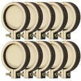 thumbnail image 1 of Miangastore 10PCS Wooden Small Embroidered Mini Round Cross Stitch Fixed Frame Sewing Accessories, 1 of 8