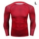 thumbnail image 5 of Guardurnaity Body elástico Punky poroso corsé absorbente agradable a la piel medias de manga larga deporte correr leotardo elástico Whippy Camisetas Rojo, rojo> L L Guardurnaity AP013529-07, 5 of 6