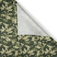 thumbnail image 6 of Ambesonne Camo Valance & Curtain, Abstract Chevron Forest, 55"x24", Pale Green Dark Green, 6 of 6