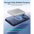 thumbnail image 4 of ESR Case Compatible with iPhone 17 Pro, 7X Military-Grade Drop Protection with Camera Control Button, MagSafe Compatible Shock-Absorbing Rugged Cover, Navy Blue, 4 of 6