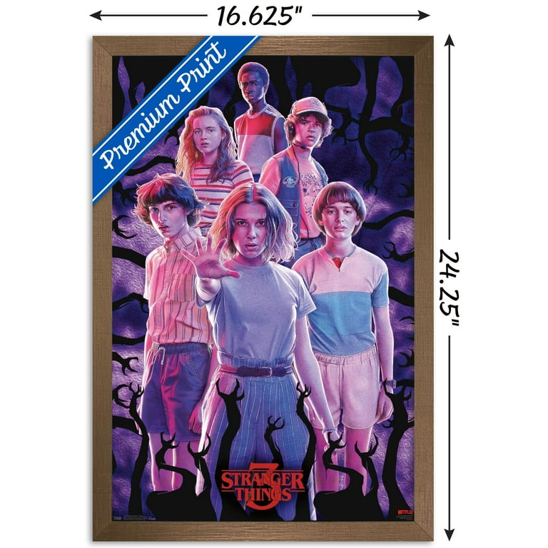 Netflix Stranger Things: Season 3 - Group Wall Poster, 14.725