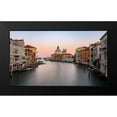 thumbnail image 1 of Marnix 14x10 Black Modern Framed Museum Art Print Titled - Canal Grande Sunset, 1 of 4