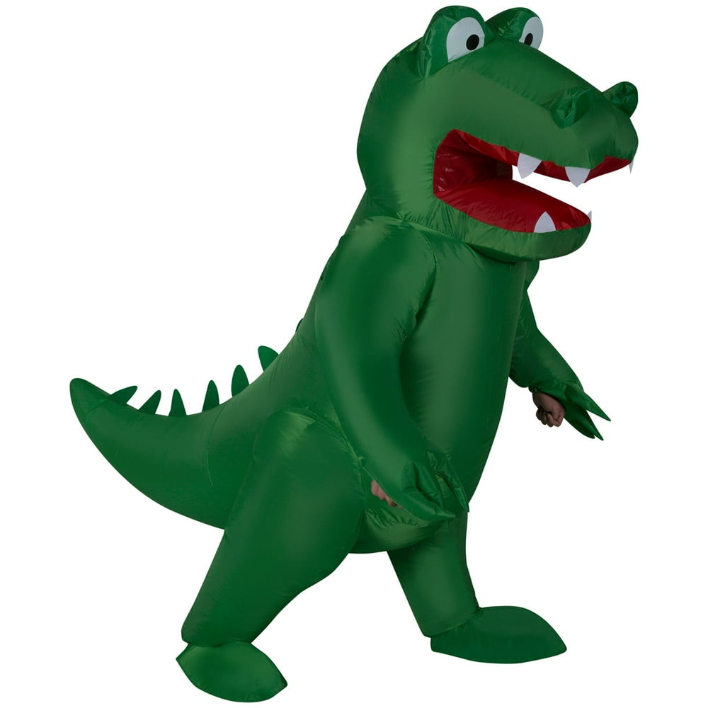 Inflatable Alligator Adult Halloween Costume - Walmart.com - Walmart.com