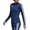 Team Navy Blue, variant on Women Track Jacket Coat XS Blue Solid