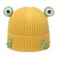 thumbnail image 1 of Gorro de lana con protección para las orejas con forma de rana de dibujos animados, divertido gorro de lana holgado y cálido para esquiar en invierno, 1 of 5