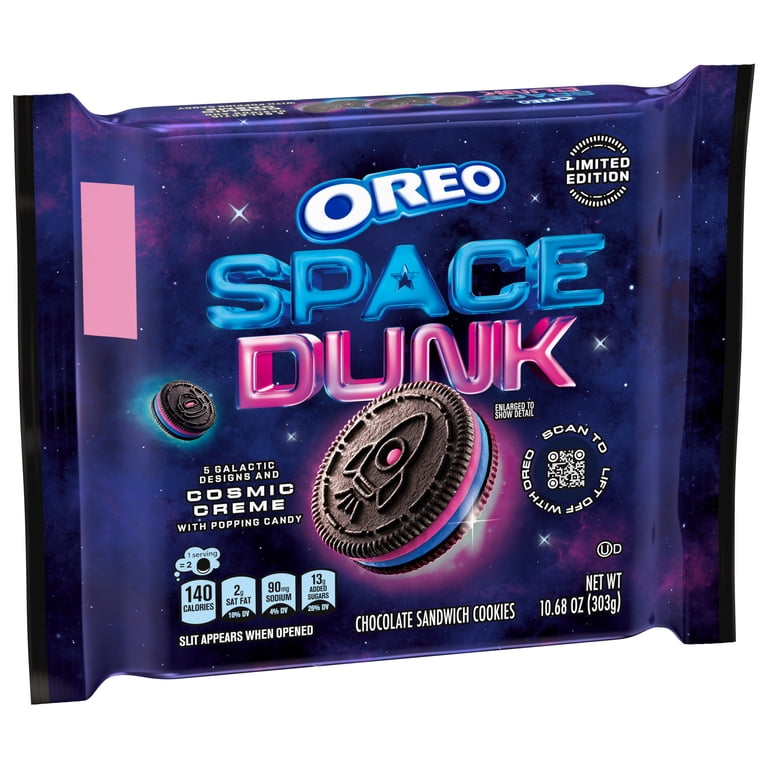 OREO Space Dunk Chocolate Sandwich Cookies with Cosmic Flavor