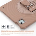 thumbnail image 6 of for iPad Air 11" 2025/2024 Case, Durable Protection Case with Rotate Stand, Portable Hand Strap & Shoulder Strap Pencil Holder, Case for iPad Pro 11" 2022/2021/2020/2018/iPad Air 5th/4th, Latte, 6 of 19