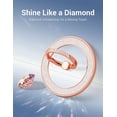 thumbnail image 3 of Anillo magnético con purpurina Magsafe para iPhone Grip YINHEXI, color rosa, 3 of 6
