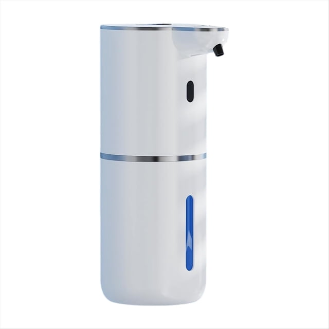 Dispensador de Jabón Automático con Pantalla Digital, Montaje en Pared, Sin Contacto, Dispensador de Jabón en Espuma Eléctrico de 380 Ml.