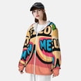 thumbnail image 3 of Balery Hello Summer Sudadera ligera de manga larga con capucha y protección solar UPF 50+ para hombre y mujer, ideal para pesca y running-Small, 3 of 7