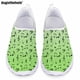 thumbnail image 1 of Zapatos planos casuales con estampado de notación musical de color degradado para mujer, zapatos de malla transpirables y cómodos de verano, zapatillas sin cordones, 1 of 5