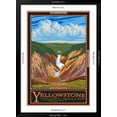thumbnail image 5 of Art.com Artist Point, Yellowstone National Park, Wyoming Art Print by Lantern Press, Black Frame Wall Art, 32" x 44", 5 of 5