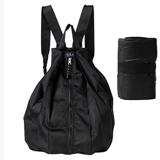 Guardurnaity Mochila ligera de nailon para viajes y senderismo al aire libre. Mochila escolar plegable e impermeable para exteriores. Mochilas negro