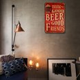 thumbnail image 3 of Placa Metal Vintage Pintura Hierro Rectangular Arte Pared Del 20x30 Cm, 3 of 9