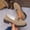 #0151-Khaki, variant on Xucatan Women's Faux Suede Loafers, Chunky Sole Slip On Shoes with Metal Horsebit Chain, British Style Comfortable Low Tops, Versatile Spring Fall Casual Footwear Gift