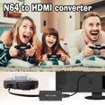 thumbnail image 2 of MesaSe N64 To HDMI Converter  Support 16  9 And 4  3 Convert  HDMI Cable For N64, 2 of 4