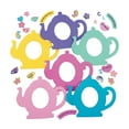thumbnail image 2 of Fabulous Foam Stand-Up Teapot Picture Frames, Craft Kits, Frame, Stationary Craft Kits, Mother's Day, 12 Pieces, Multicolor, 2 of 3