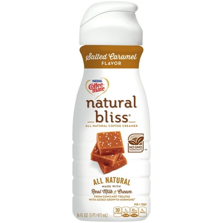 COFFEE-MATE Natural Bliss Salted Caramel Flavor Liquid ...