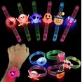 thumbnail image 3 of 96PCS Christmas Light Up Bracelet LED Flashing Skeleton Bat Pumpkin Halloween Bracelet Party Decoration, 3 of 4