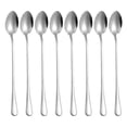 thumbnail image 1 of Juego de Cucharas de Acero Inoxidable de 8 Pulgadas, Mango Ergonómico, para Servir Hielo, Café y Postres, 1 of 8