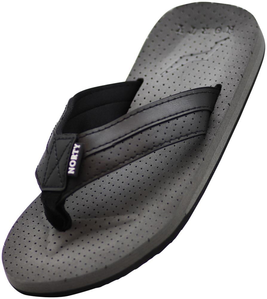 NORTY - NORTY Young Mens Sandals for Beach, Casual, Outdoor & Indoor Flip Flop Thong - RUNS 1 