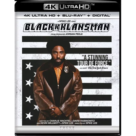 BlackkKlansman 4K UHD Adam Driver NEW
