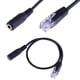 thumbnail image 5 of Adaptador Conector de audio a RJ9 Adaptador de enchufe Cable convertidor 3.5mm 1pc JShteea Nuevo, 5 of 6