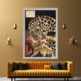 thumbnail image 2 of Tiger Printed, Japanese Tiger Printed, Famous Printed, Japanese Tiger, Japanese Art, Abstract Wall Decor, Reproduction Artwork, Canvas Wall Decor - White Framed, 2 of 5
