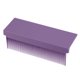 thumbnail image 1 of Cepillos de bricolaje portátiles para mujeres, herramienta de peinado para cabello rizado, húmedo, seco, largo, peine para desenredar el cabello, cepillo para peinar, nailon PP, púrpura, 1 of 7