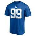 thumbnail image 2 of Men's Fanatics DeForest Buckner Royal Indianapolis Colts Athletic Coordinator T-Shirt, 2 of 3