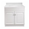 thumbnail image 5 of Wyndham 31 Inch Bathroom Vanity with Top, Ready to Assemble, White – Design House, 586461, 5 of 9