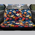thumbnail image 3 of Psesaysky Tropical Hibiscus Art Non-Slip Universal Backrest Protectors for Car Interior Auto, Stretch Rear Bench Seat Cover Durable Car Seat Cover, 3 of 7