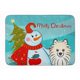 thumbnail image 1 of Muñeco de nieve Caroline's Treasures con tapete Pomeranian, 19 x 27, multicolor Caroline's Treasures BB1827RUG, 1 of 1