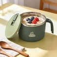 thumbnail image 1 of BotaniNest Stainless Steel Instant Bowl With Lid Insulated Soup Container For Microwave And Camping, 1 of 6