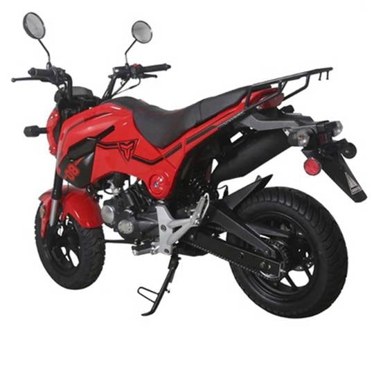 TAO TAO HELLCAT 125cc Motorcycle Gas Pit Bike VADER 125 Street Motorcycle for Adults and Youth ( White )