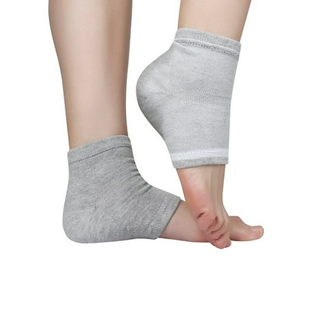 Moisturizing Gel Heel SocksÂ Foot Care Dry Cracked Feet Skin Treatment