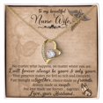 thumbnail image 4 of To my Wife Nurse In This Difficult Time Forever Necklace w Message Card, 4 of 7