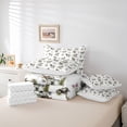 thumbnail image 6 of Erosebridal Wild Donkey 7-Piece Twin Bedding Sets,Rustic Plant Flowers Bedding Comforter Set For Boys Teens,Reversible, 6 of 7